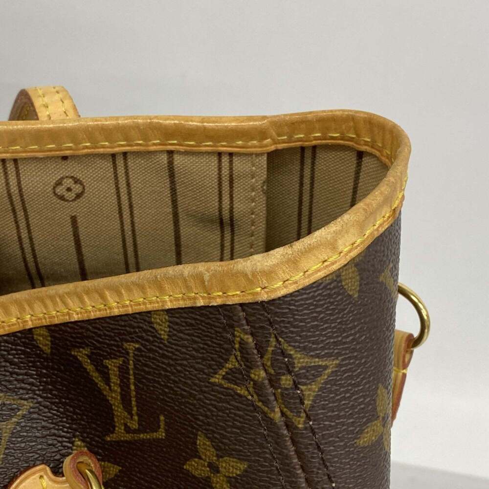 LOUIS VUITTON Brown Monogram Neverfull MM Tote Bag - Picture 7 of 11